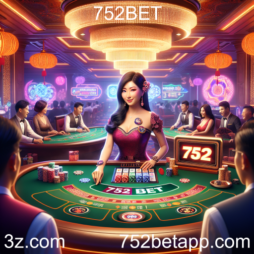 Experiência Imersiva no Cassino ao Vivo da 752BET